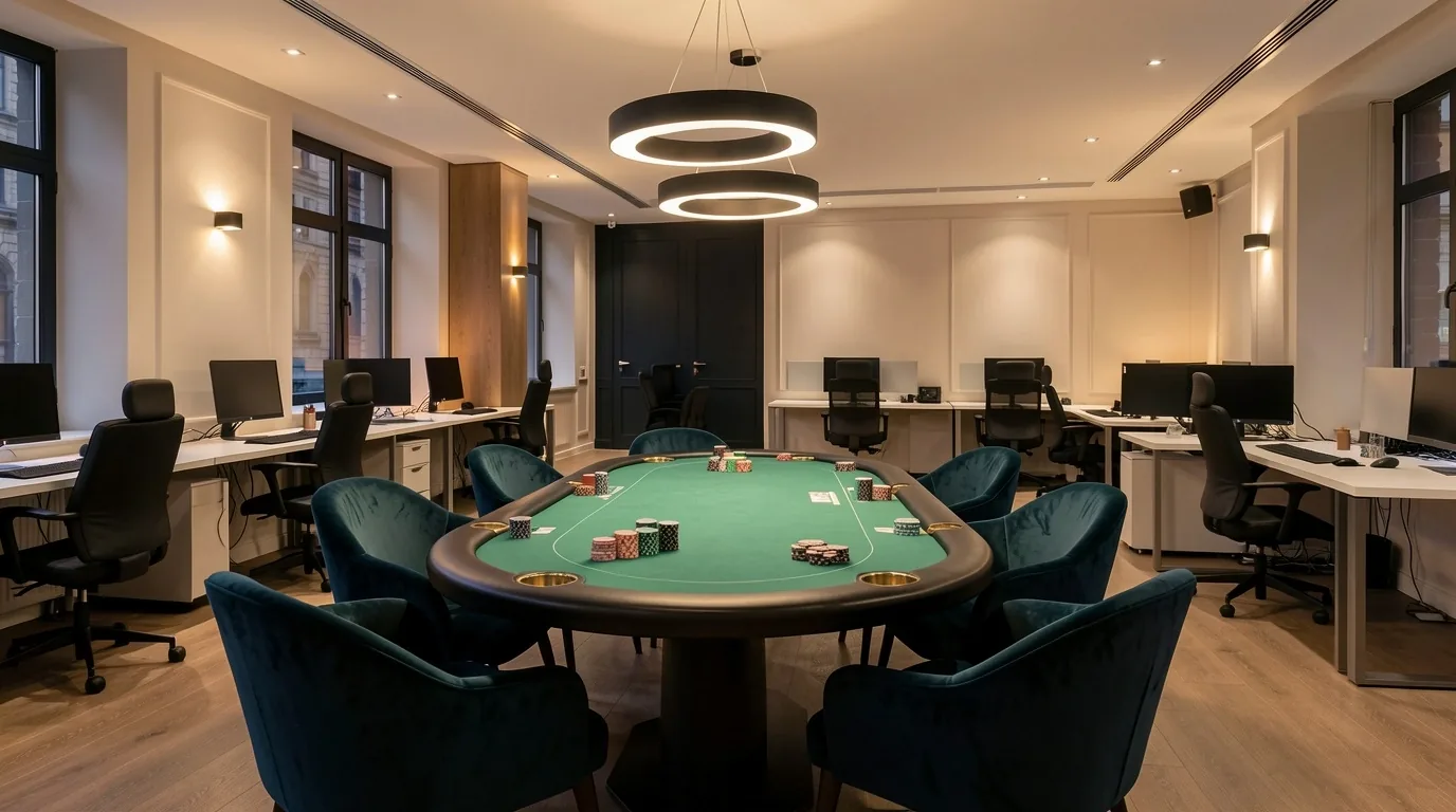 Interior of the Grand Circles club salon in Brisbane